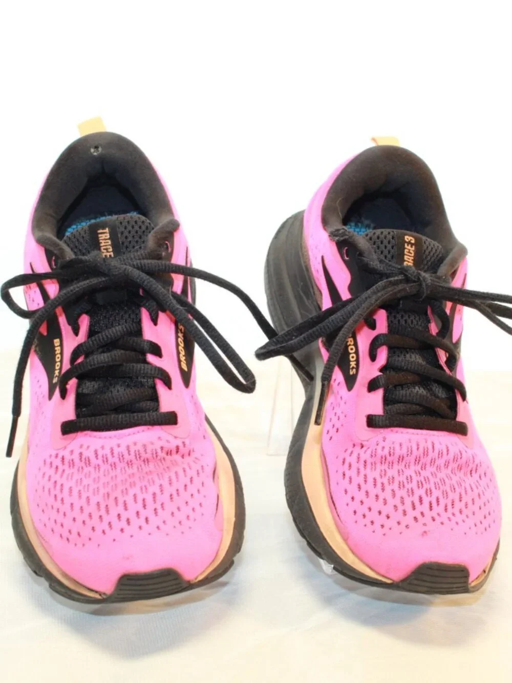 Brooks Women’s Size 6.5 Pink Trace 3 Running Shoes Fitness Sneakers 1204011B694